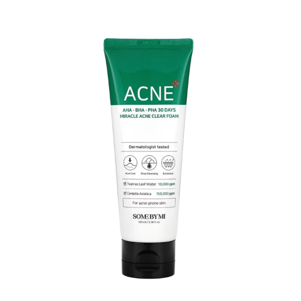 SOME BY MI, AHA, BHA, PHA 30 Days Miracle Acne Clear Foam