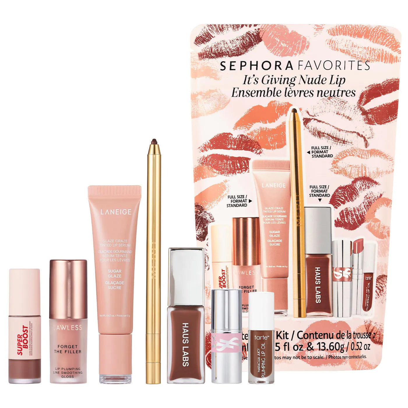 It’s Giving Nude – Coffret Maquillage Lèvres